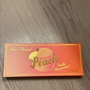 Too Faced Sweet Peach Palette - Peach and Gold